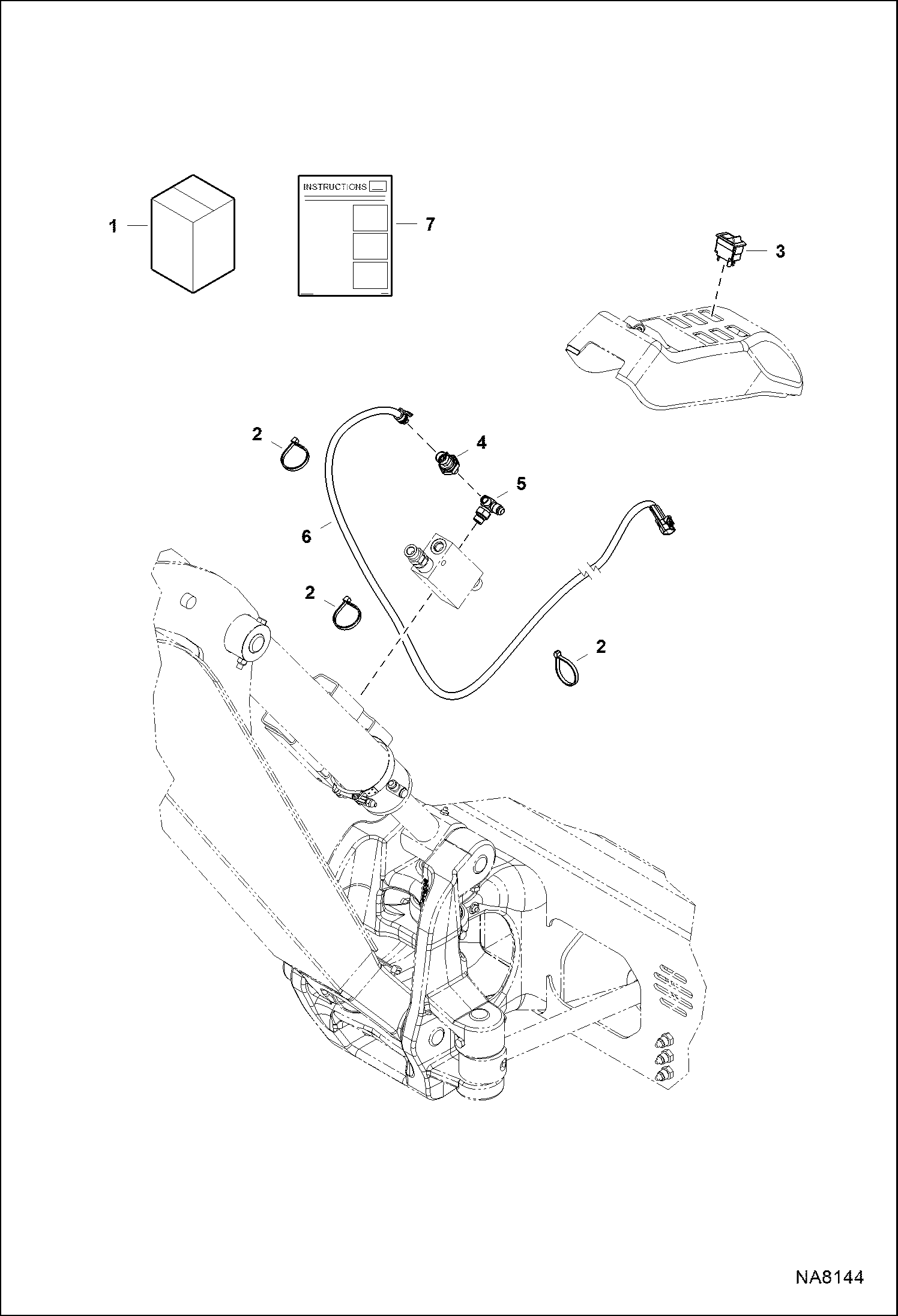 РЕМКОПМЛЕКТ СИГНАЛИЗАЦИИ О ПЕРЕГРУЗКЕ