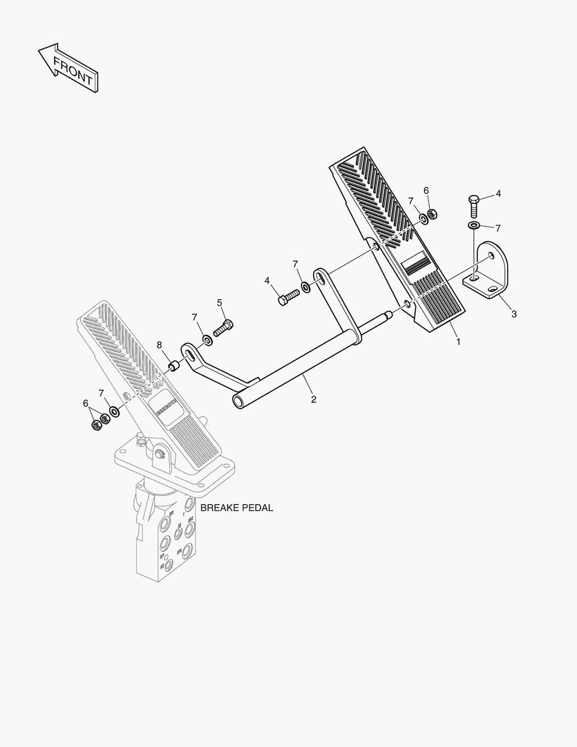 6090 PEDAL VALVE - OPT.