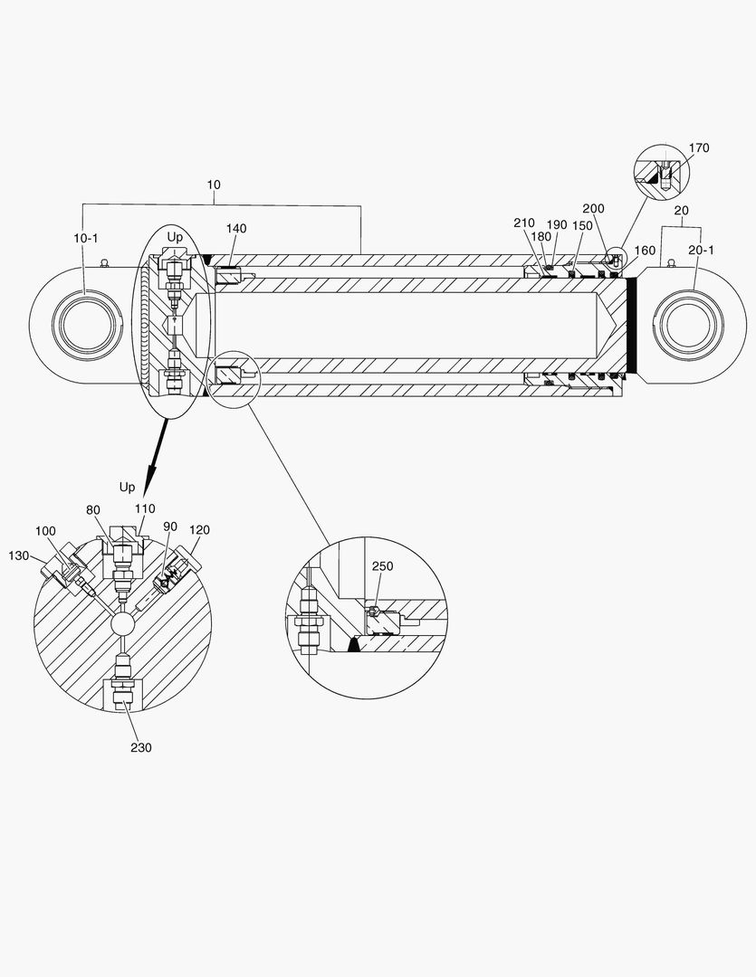 G250-70 SUSPENSION CYLINDER [~8X1097]