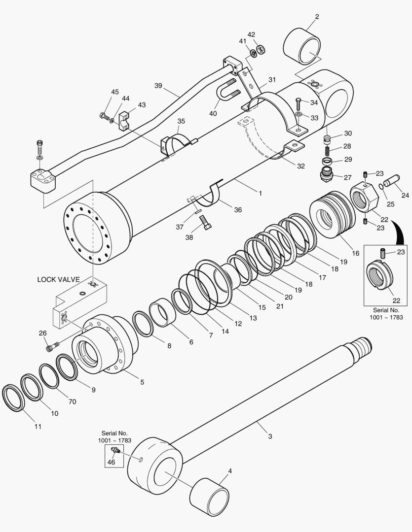 ЦИЛИНДР РУКОЯТИ-ГИДРОЗАМОК