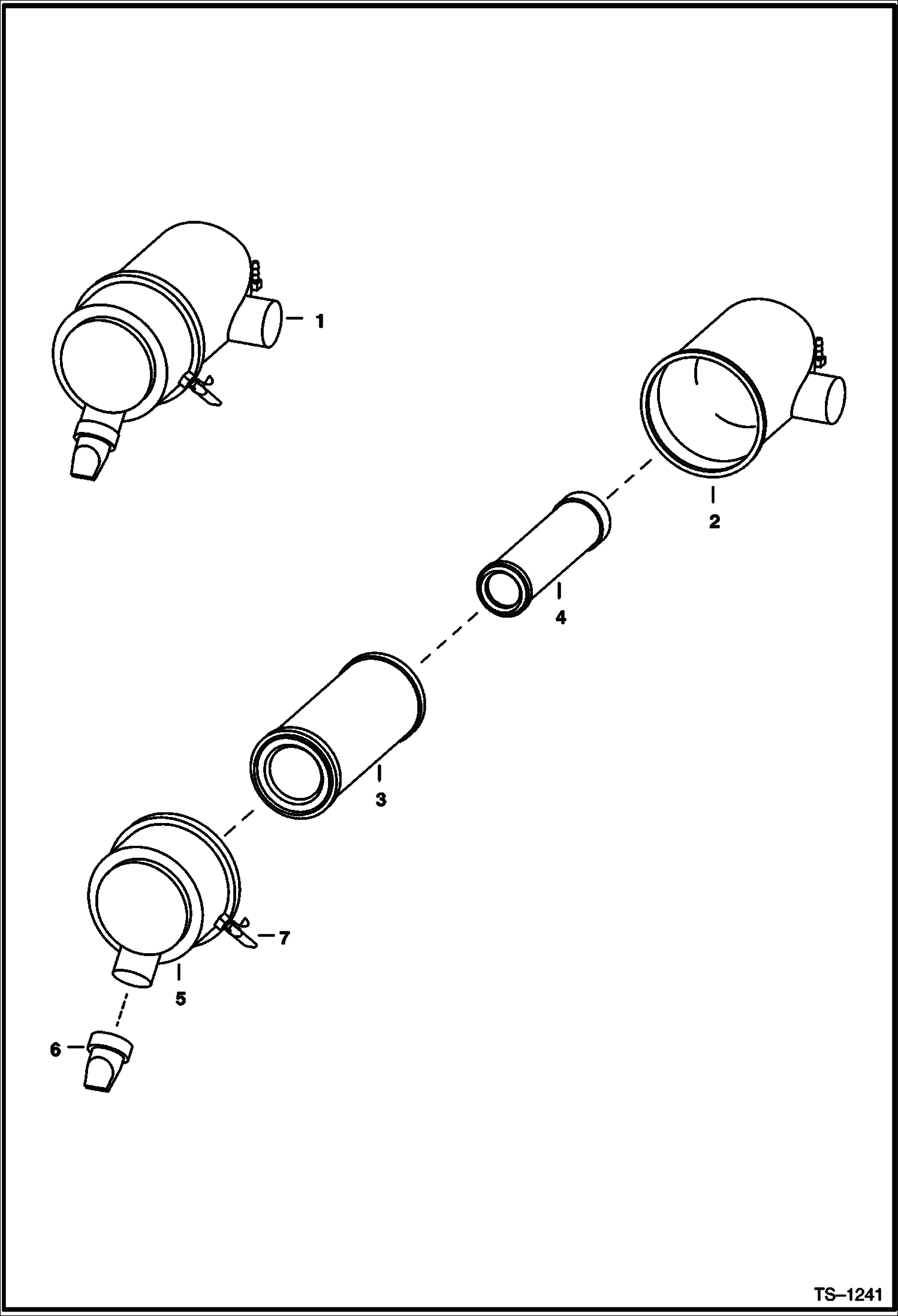 Схема ВОЗДУШНЫЙ ФИЛЬТР