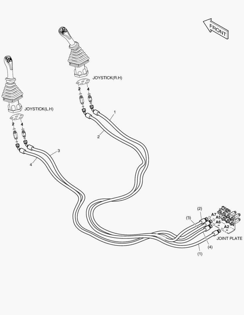 ТРУБОПРОВОД СЕРВОУПРАВЛЕНИЯ(9)