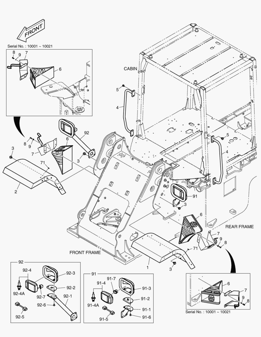 1520 FENDER & LADDER