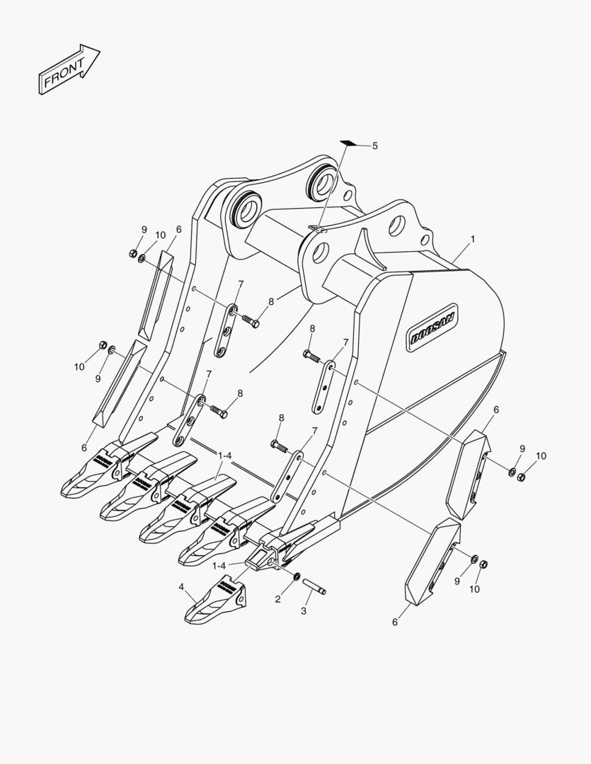 6880 BUCKET ASS`Y - 1.94mВі - S CLASS