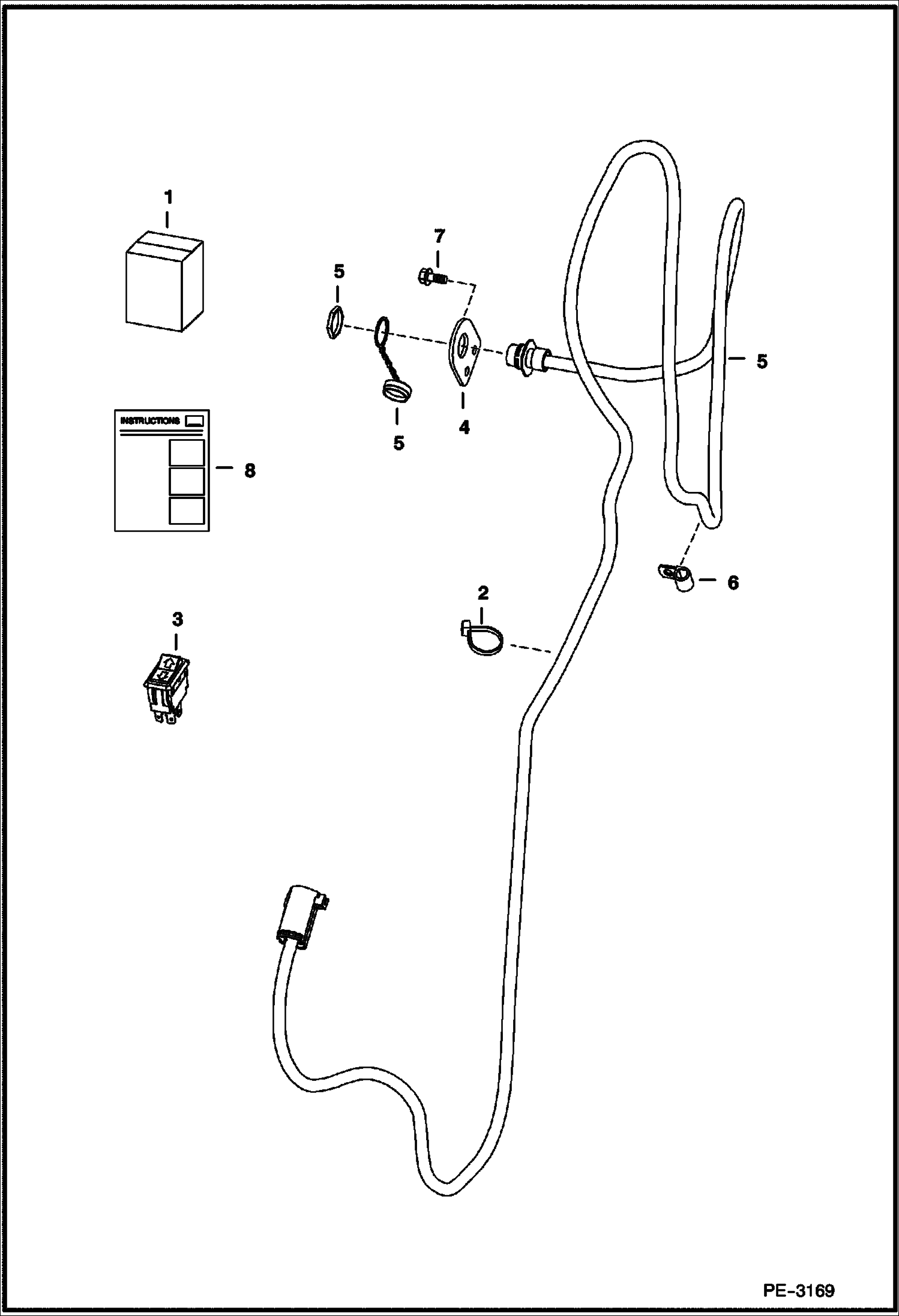 КОМПЛЕКТ УСТРОЙСТВА УПРАВЛЕНИЯ НАВЕСНЫМ ОБОРУДОВАНИЕМ (7 ТОЧЕК)