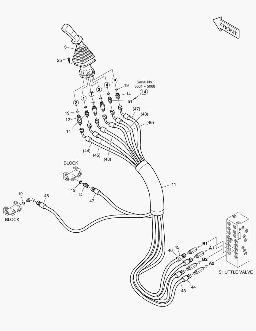 ТРУБОПРОВОД СЕРВОУПРАВЛЕНИЯ(10)