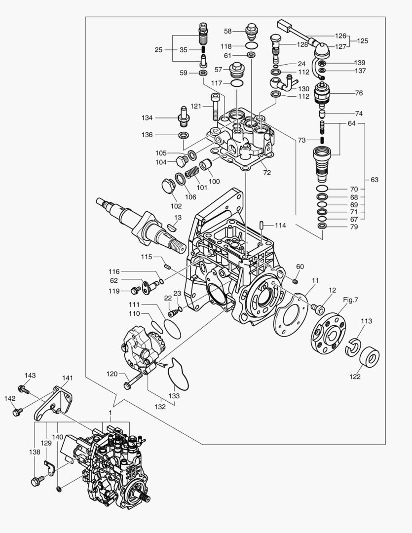 НАСОС ДЛЯ ВПРЫСКА ТОПЛИВА