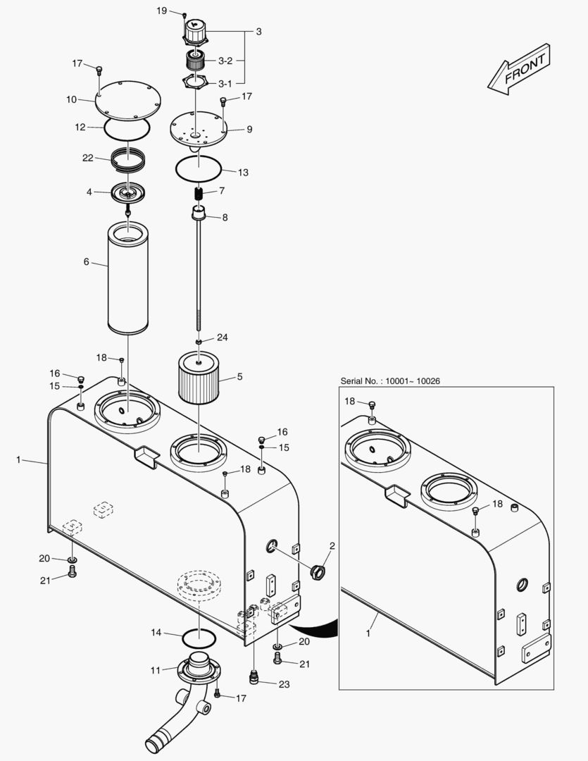 РЕЗЕРВУАР ДЛЯ МАСЛА