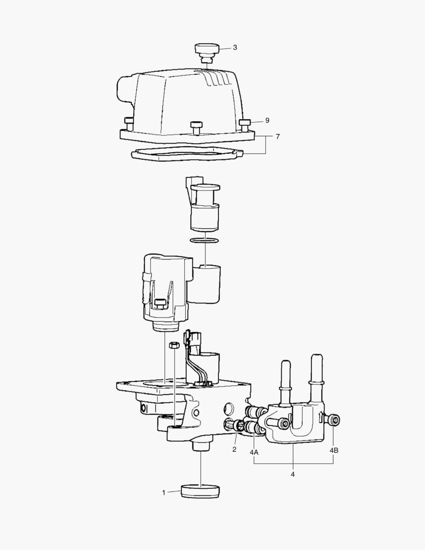 Схема ДОЗАТОР ВОССТАНОВИТЕЛЯ - SCR