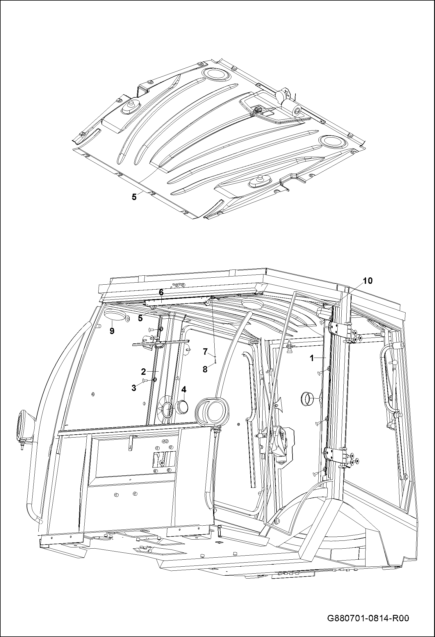 ВНУТРЕННЕЕ УСТРОЙСТВО КАБИНЫ