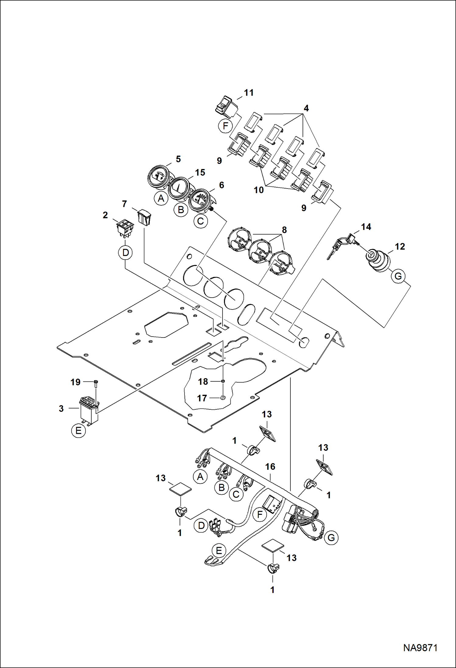ЭЛЕКТРОСХЕМА КОНСОЛИ