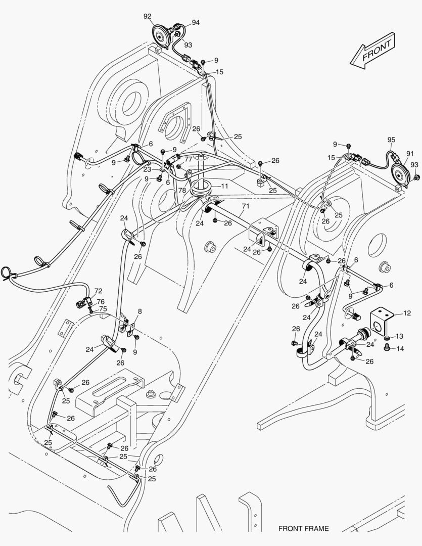 1632 ELECTRIC PARTS - FRONT [10122~]