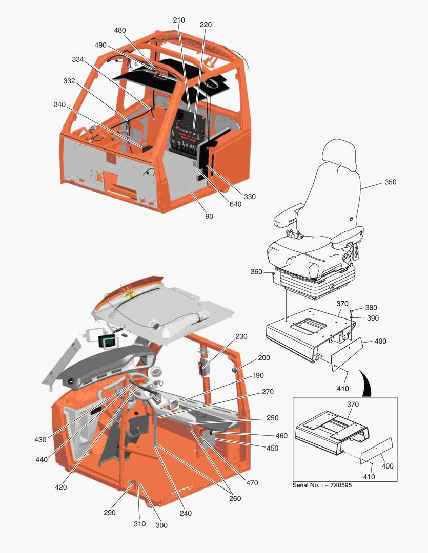 Спецтехника G320-8 CAB EQUIPMENT INSIDE
