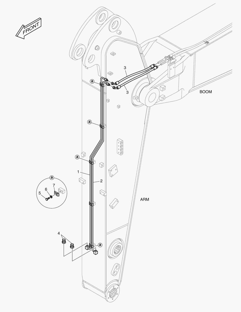ГИДРОСИСТЕМА РУКОЯТИ - РУКОЯТЬ 2.0 м(БЫСТРОУСТАНАВЛИВАЕМЫЙ ФИКСАТОР)