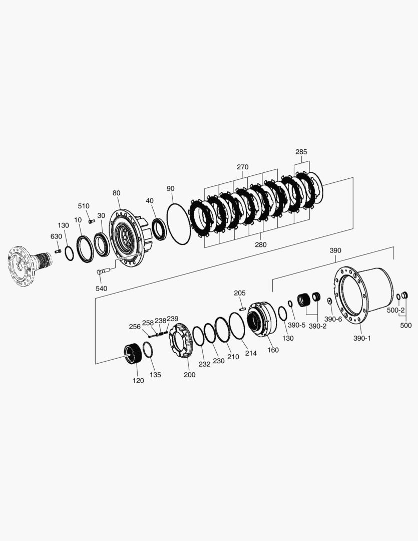 4572 OUTPUT - REAR AXLE [8233~]
