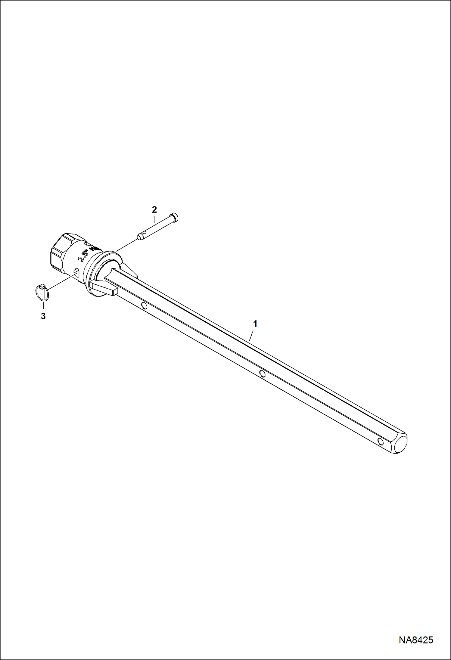 БУР ГИДРАВЛИЧЕСКИЙ (48-- ВЫДВИЖНЫЕ УСТРОЙСТВА) (35PH AZLA) (50PH B2KY)