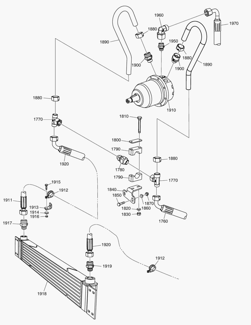 G190-38 FAN DRIVE UNIT