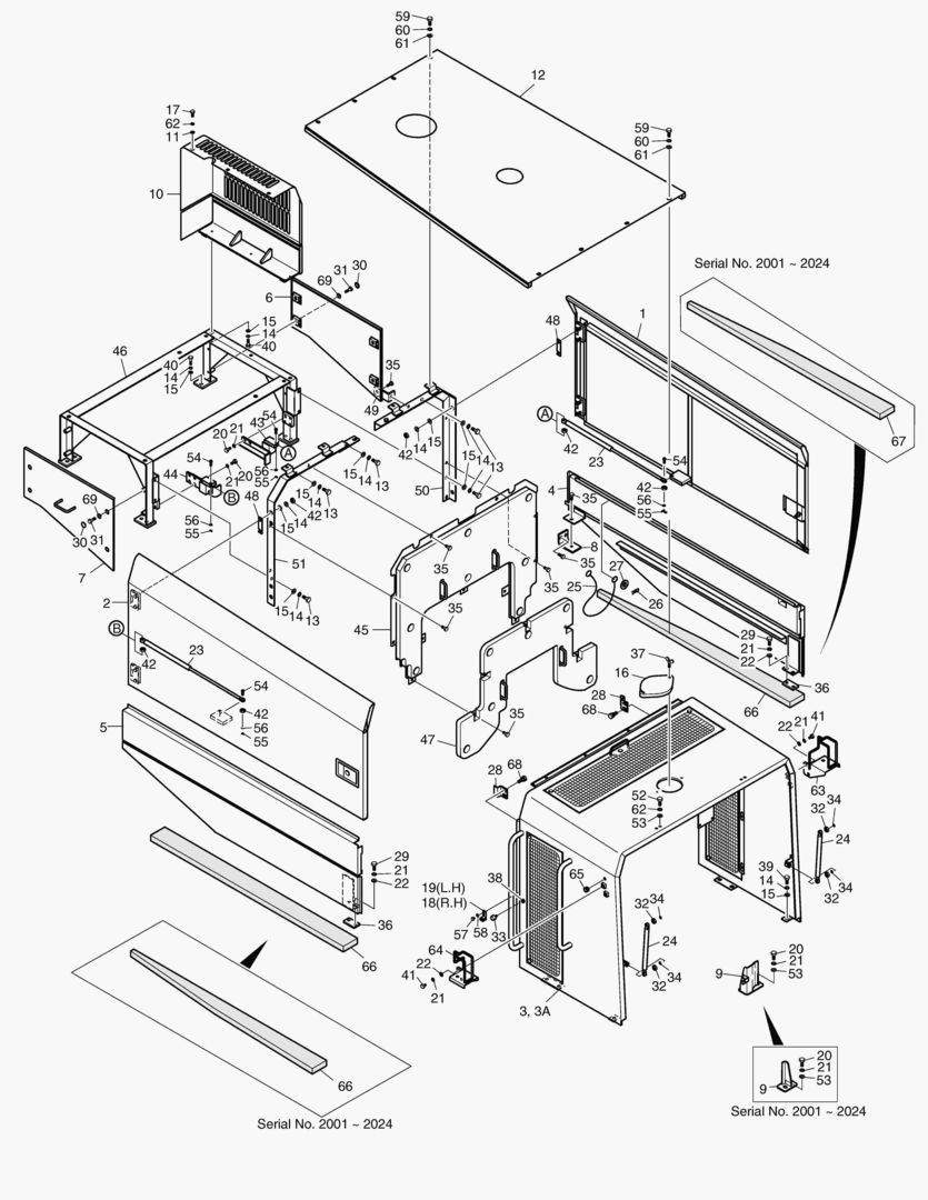 1400 ENGINE COVER [2001~2028]