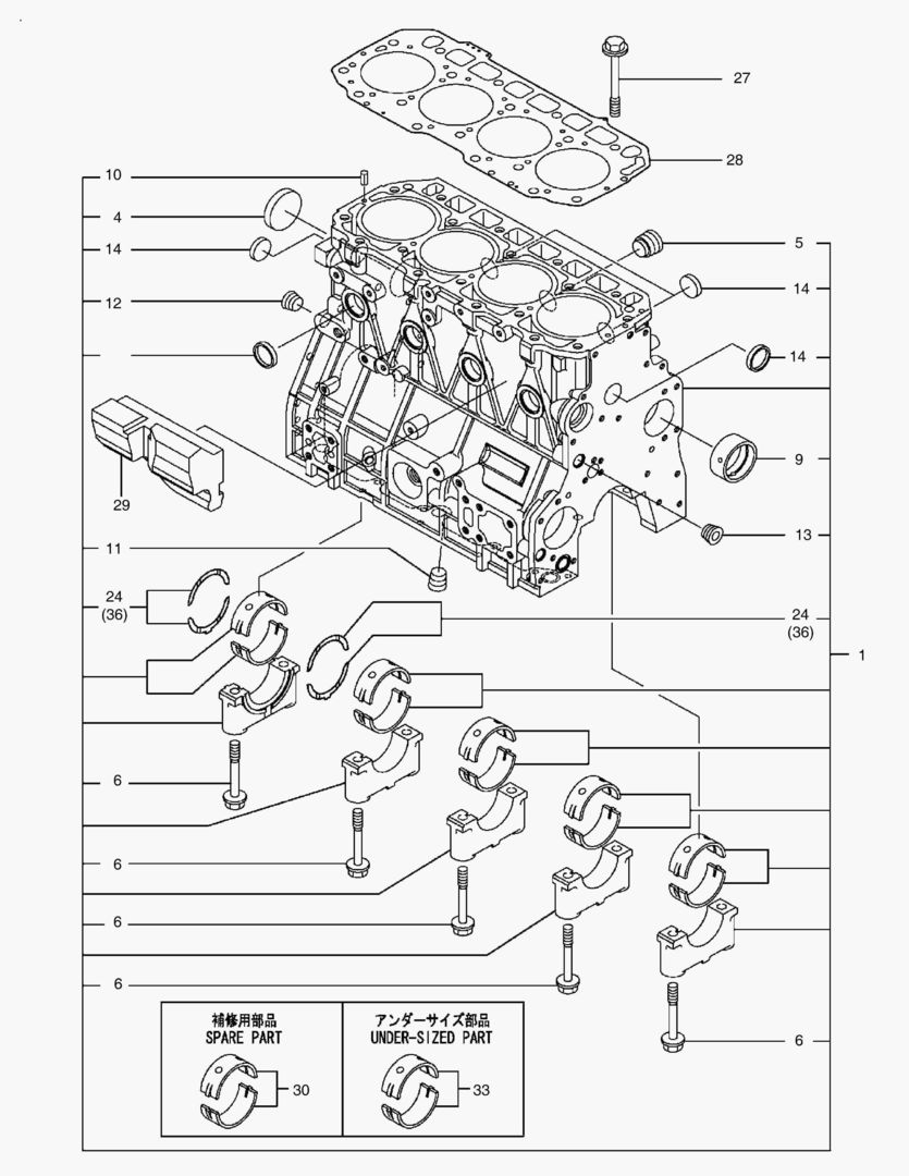 БЛОК ЦИЛИНДРОВ