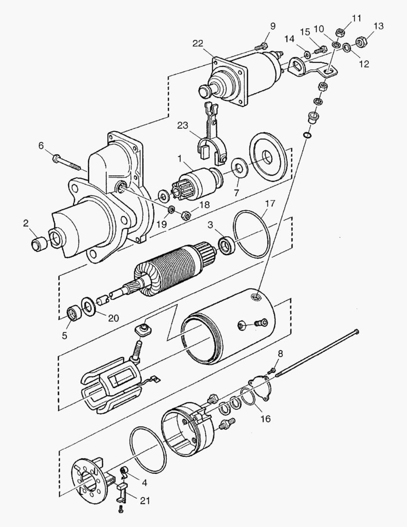 G010-113 STARTER MOTOR
