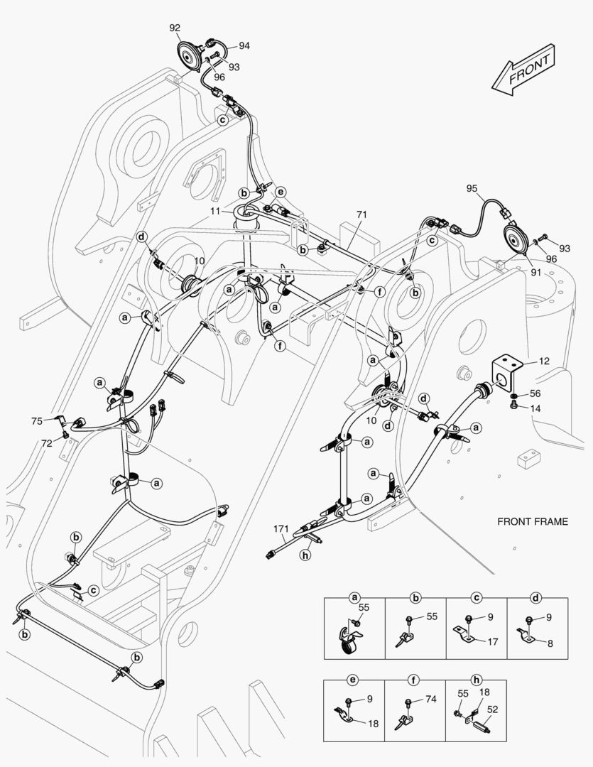 ЭЛЕКТРИЧЕСКИЕ ЗАПЧАСТИ - ФРОНТАЛЬНЫЙ