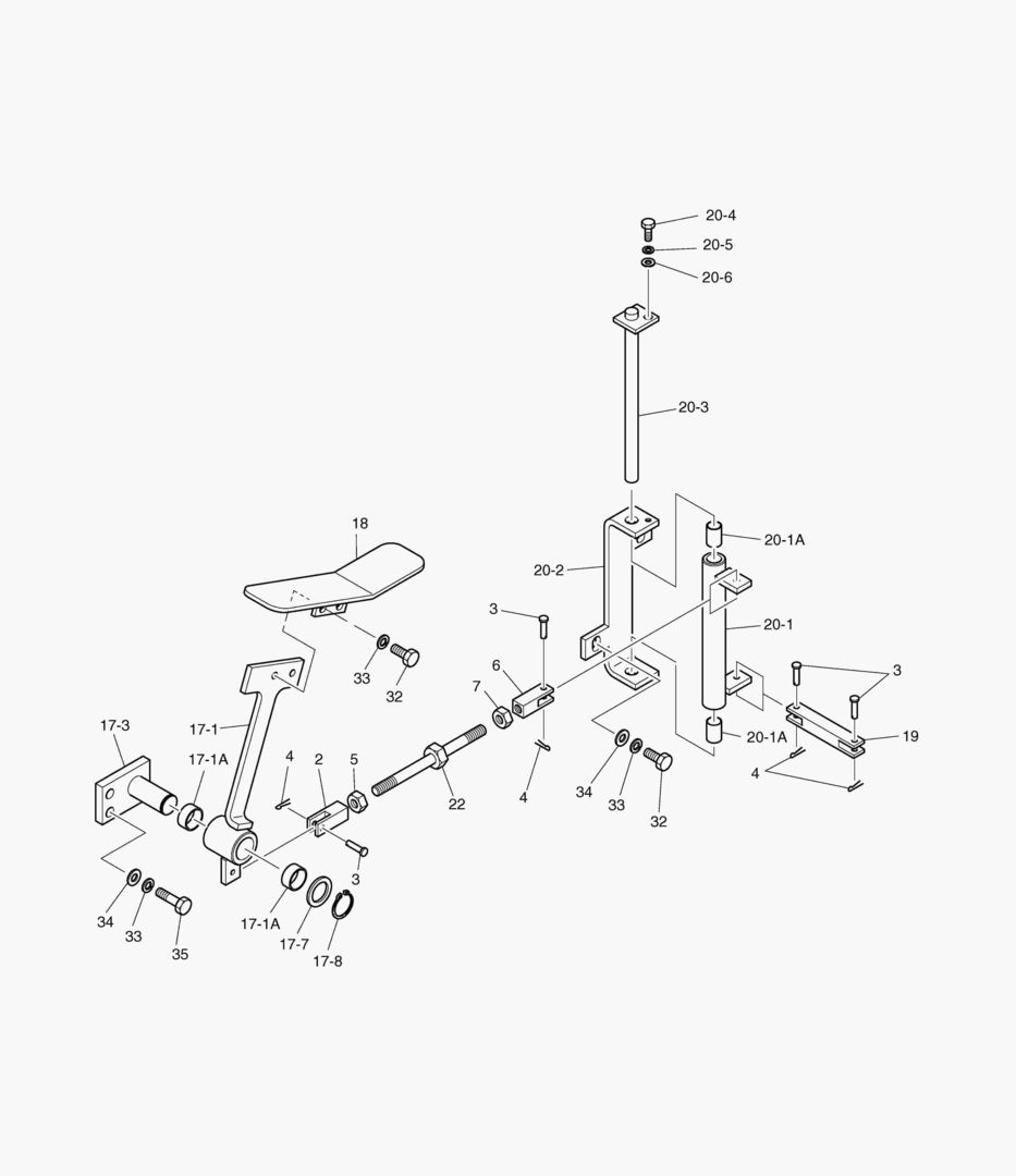 РЫЧАГ-ПОВОРОТ СТРЕЛЫ