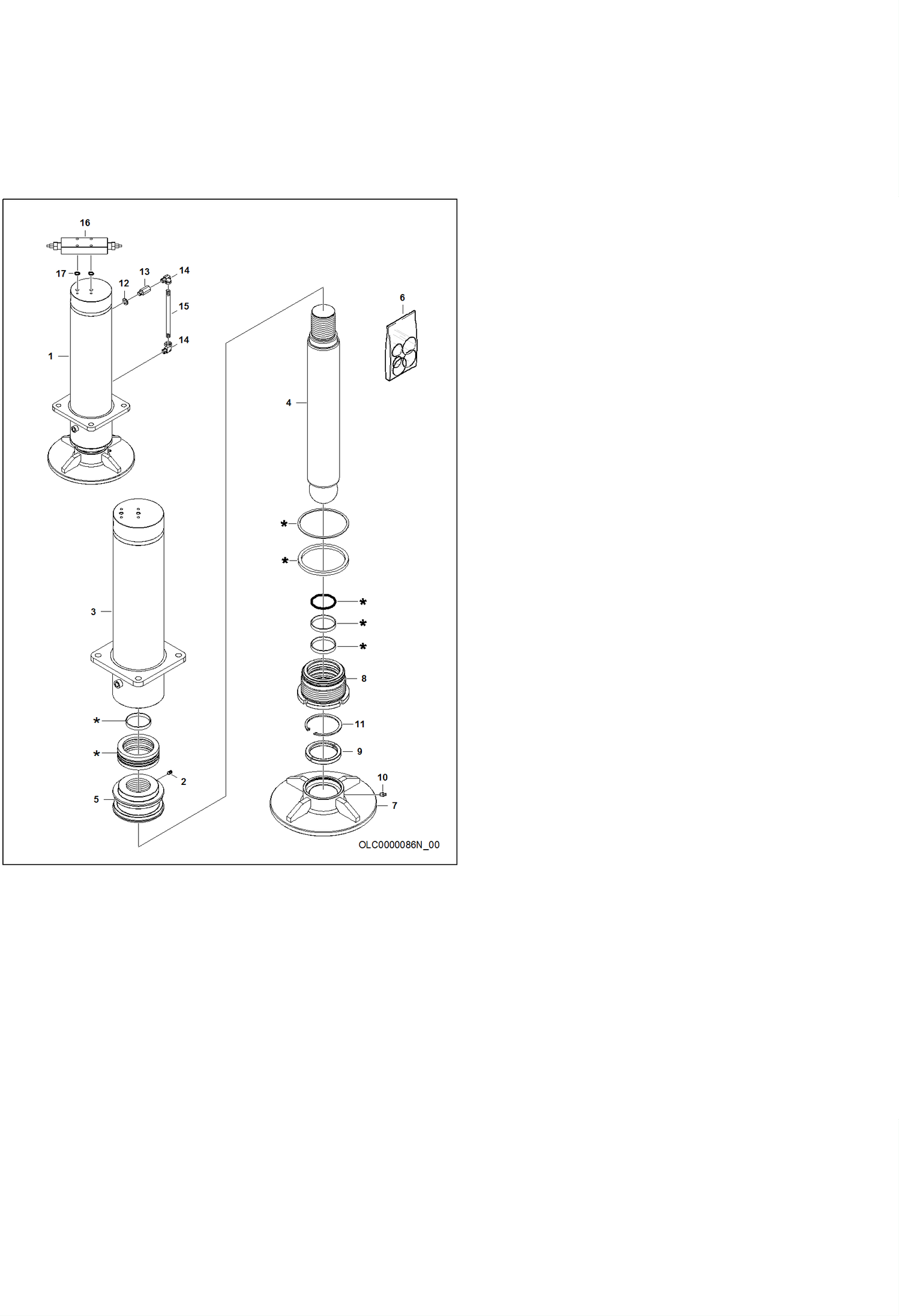 ЦИЛИНДР СТАБИЛИЗАТОРОВ