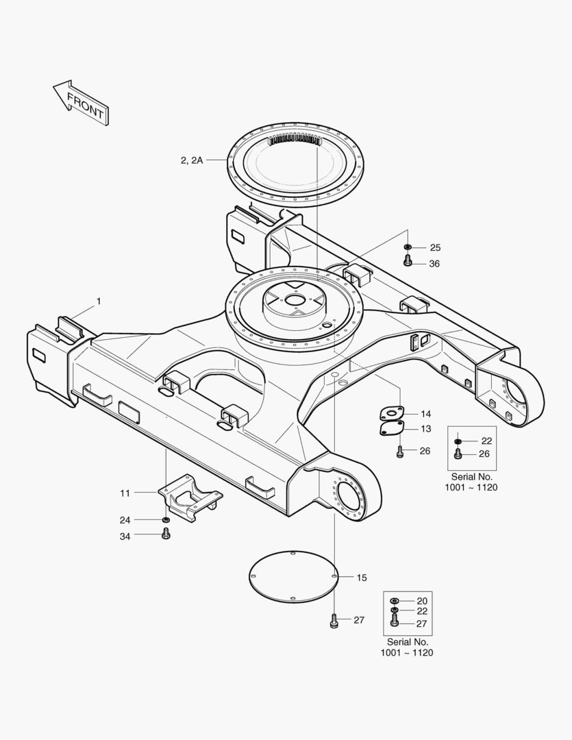 РАМА ГУСЕНИЦЫ