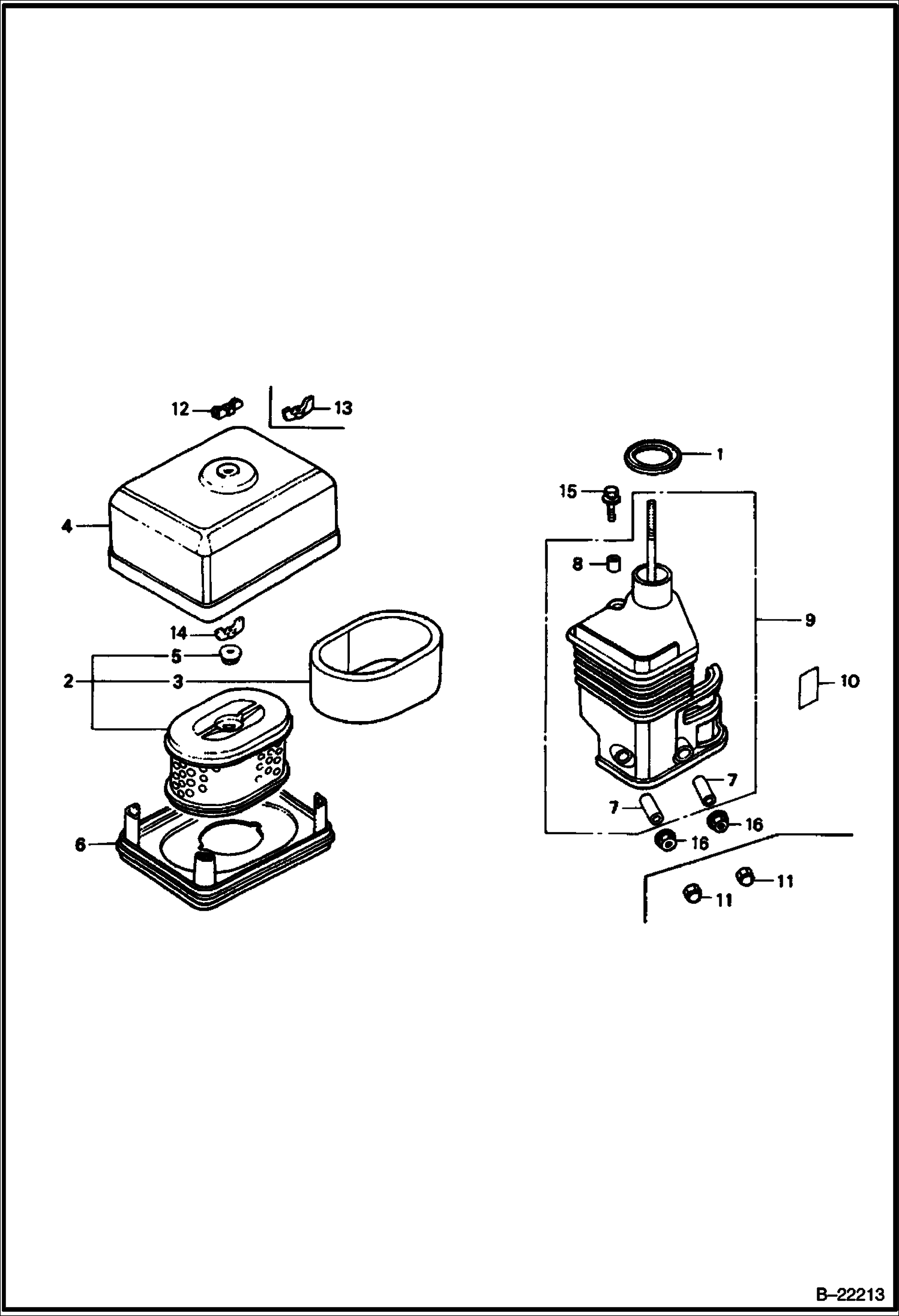 HONDA ДВИГАТЕЛЬ (ВОЗДУХООЧИСТИТЕЛЬ) (СЕРИЙНЫЙ НОМЕР OB6041 И ВЫШЕ)