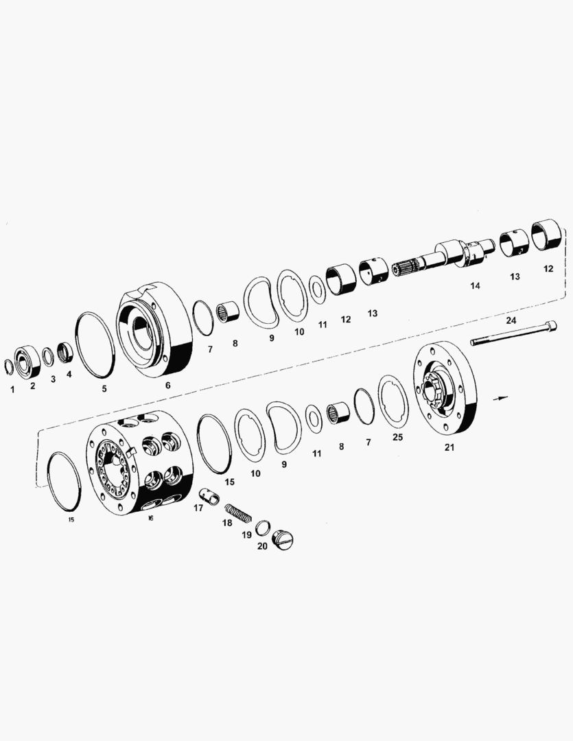 Спецтехника G190-68A EMERGENCY STEERING PUMP [810053~]