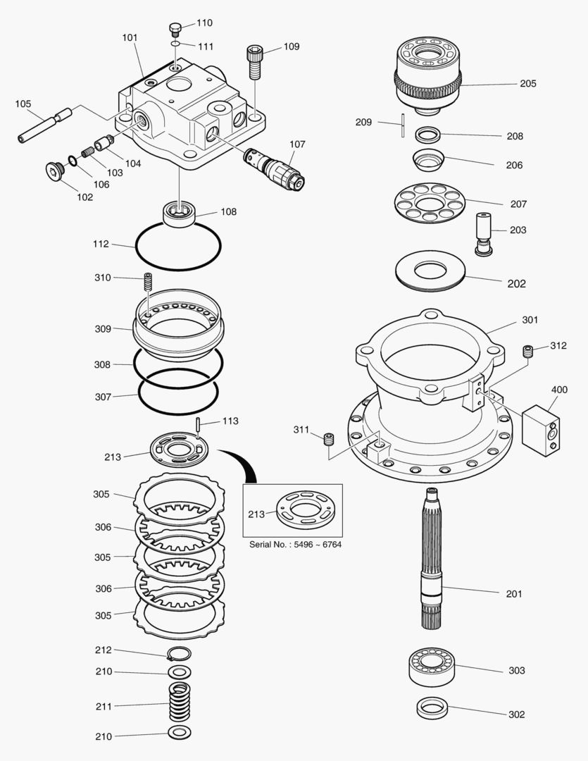 Спецтехника 4131 SWING MOTOR [5496~] - главное фото