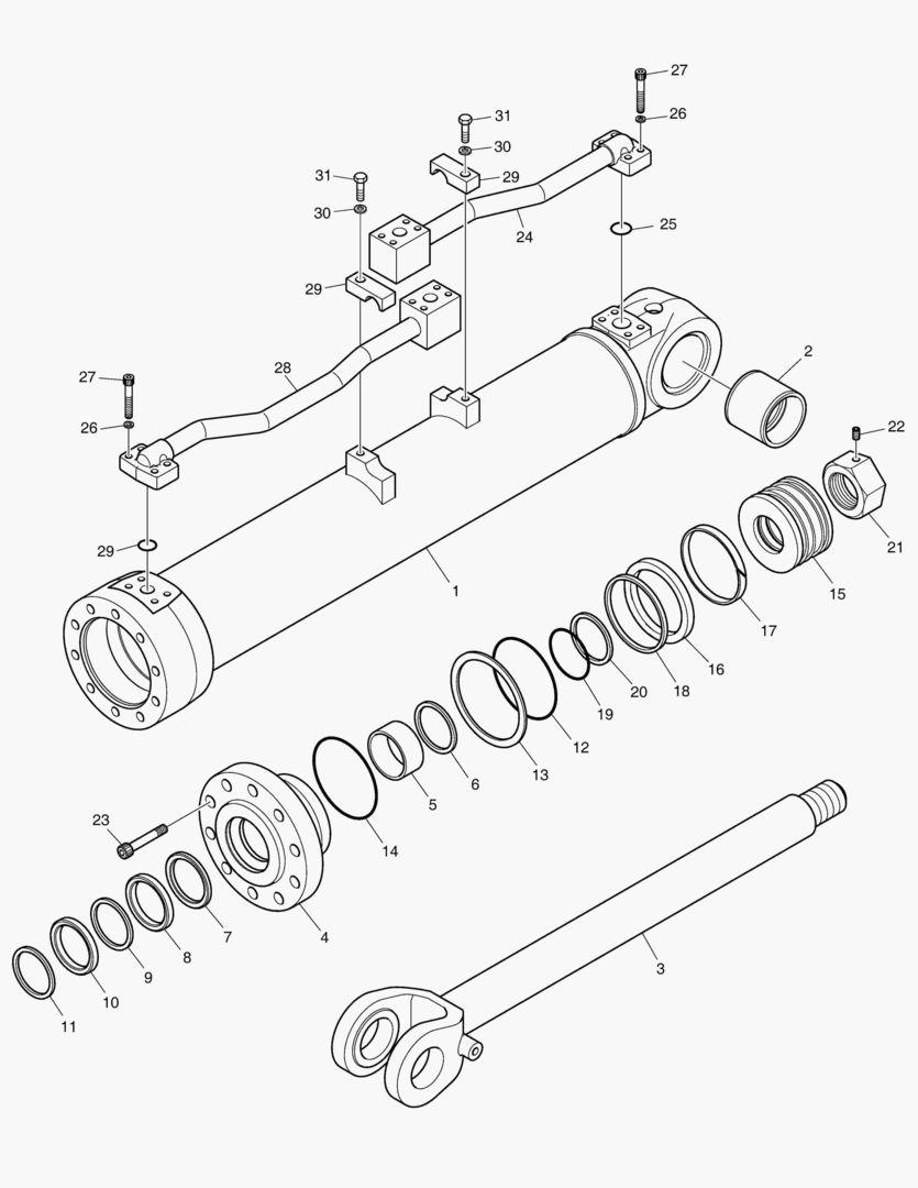 Спецтехника 3600 LIFT CYLINDER - главное фото