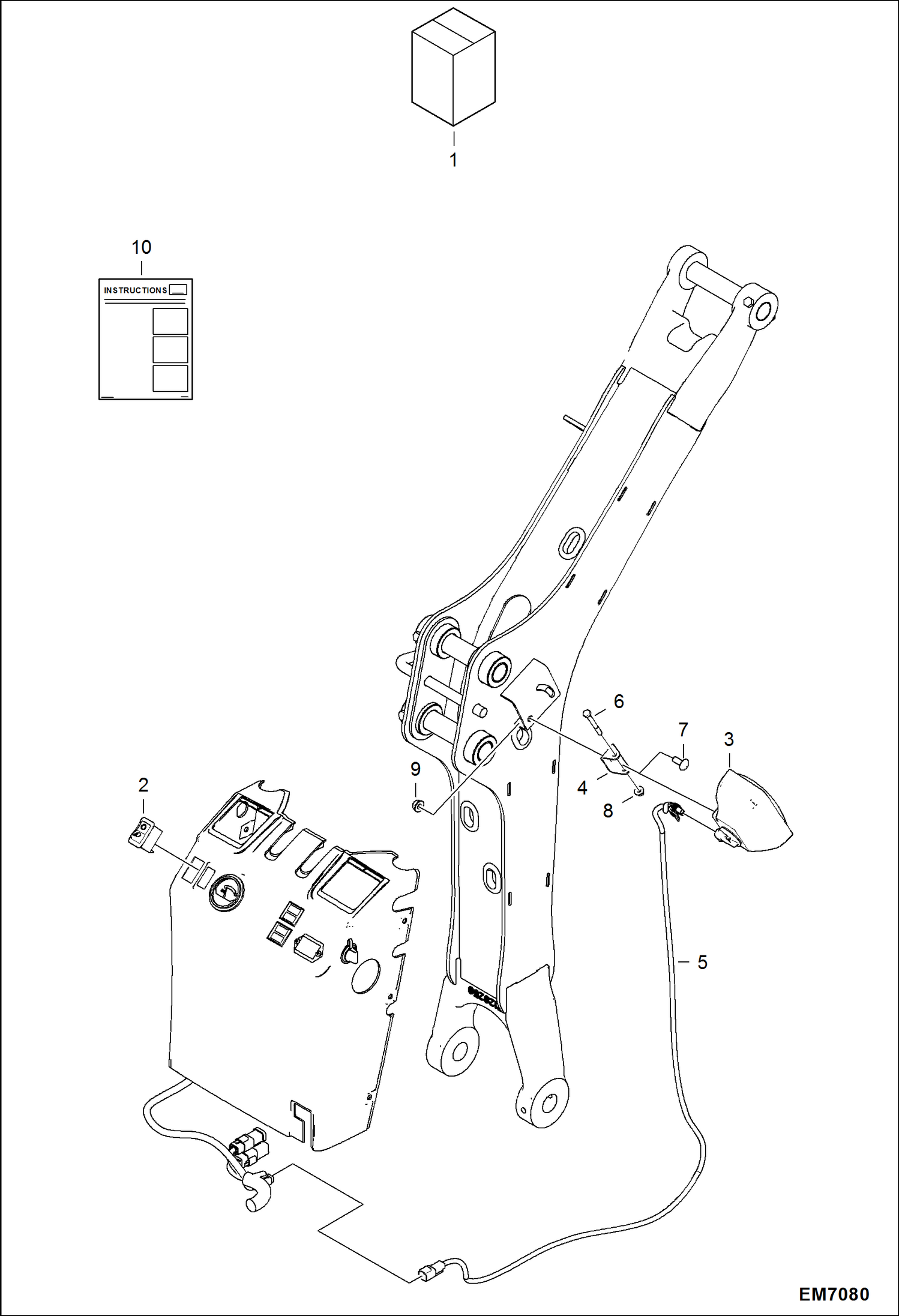 КОМПЛЕКТ ФАР СТРЕЛЫ