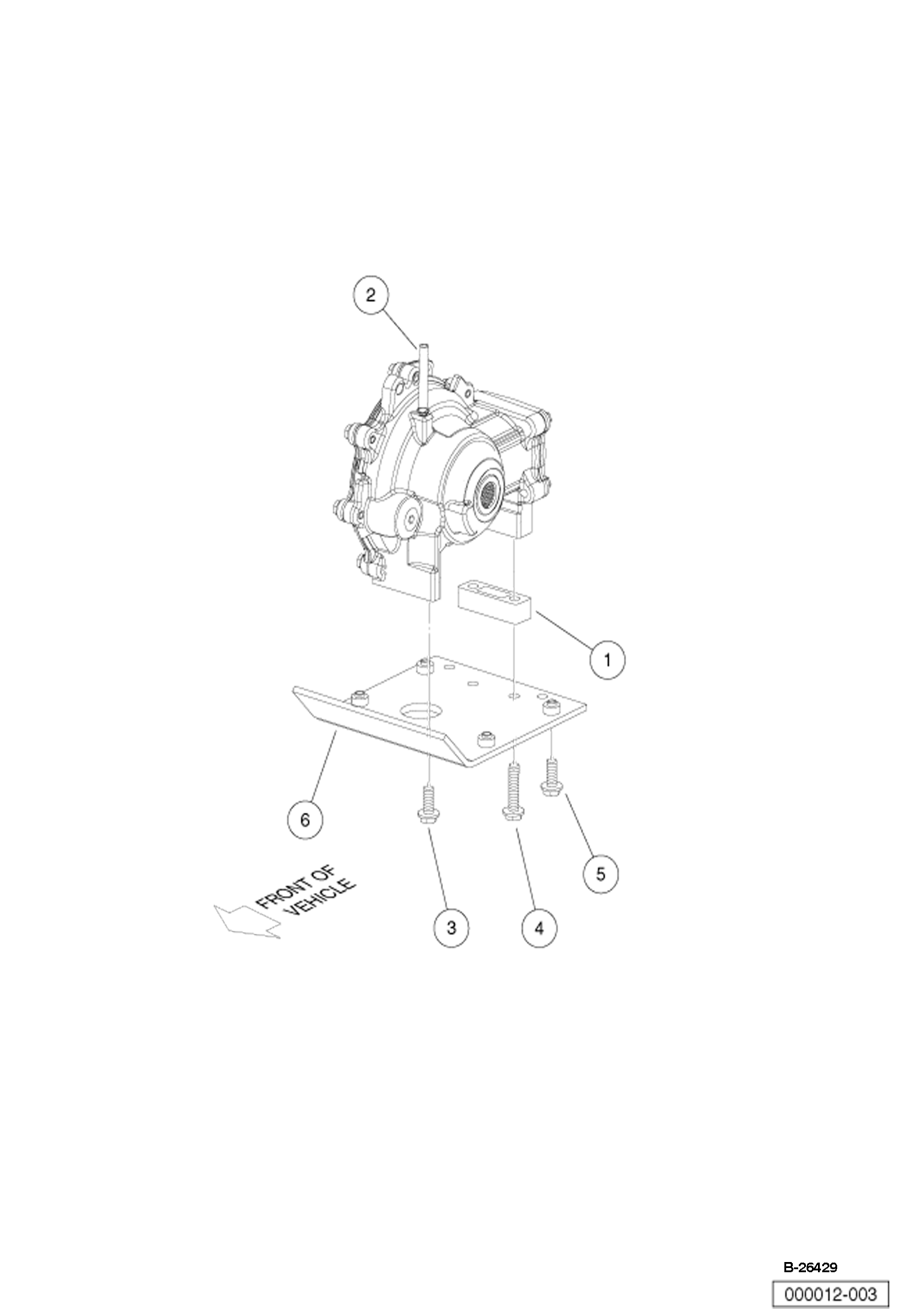 УСТАНОВКА ПЕРЕДНЕГО ДИФФЕРЕНЦИАЛА