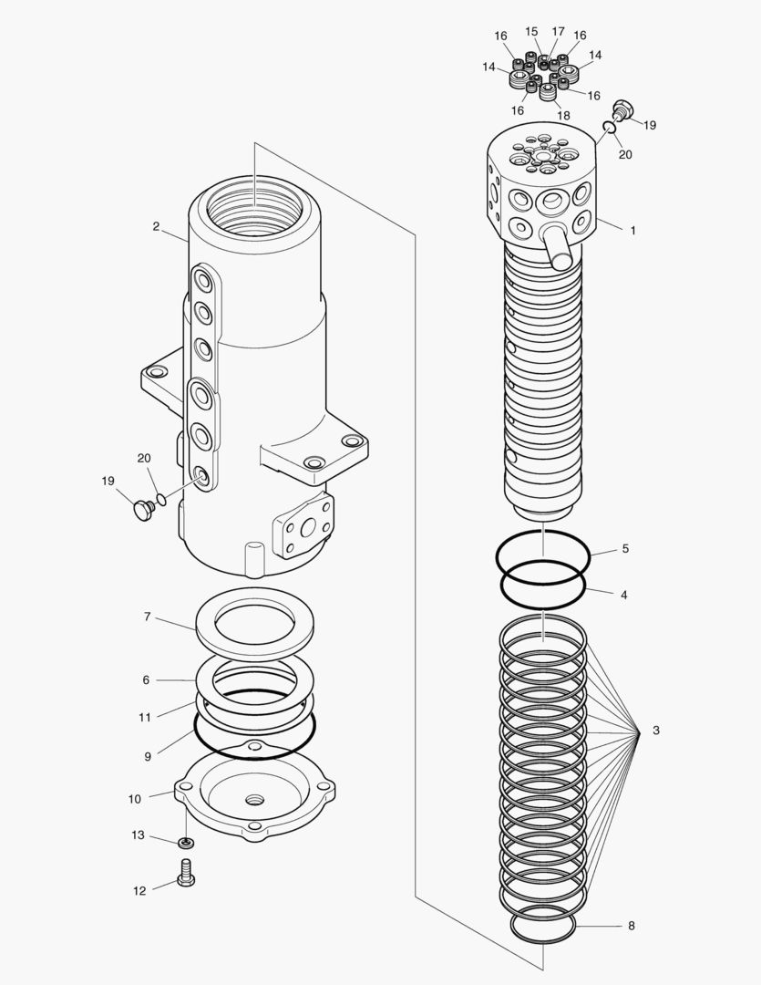 Спецтехника 4300 CENTER JOINT - NOT INDE. [5001~5873] - главное фото