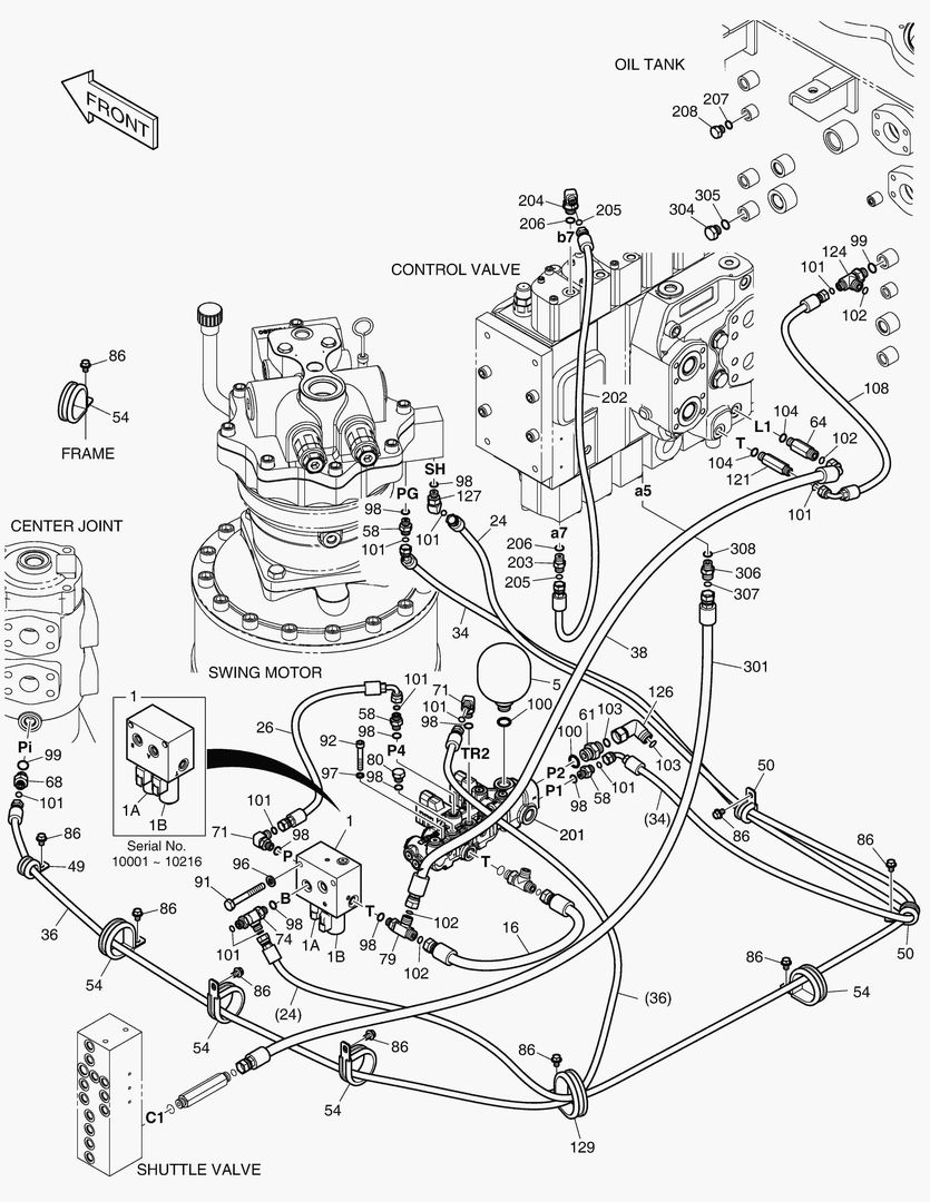 ТРУБОПРОВОД СЕРВОУПРАВЛЕНИЯ(3)