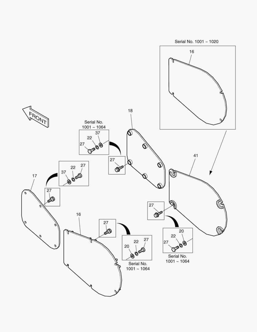 КРЫШКА ТРУБОПРОВОДА ХОДА