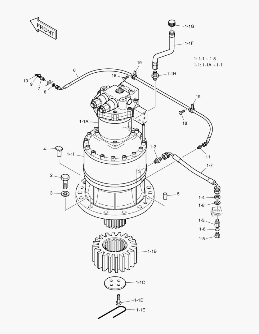 ПОВОРОТНОЕ УСТРОЙСТВО В СБОРЕ