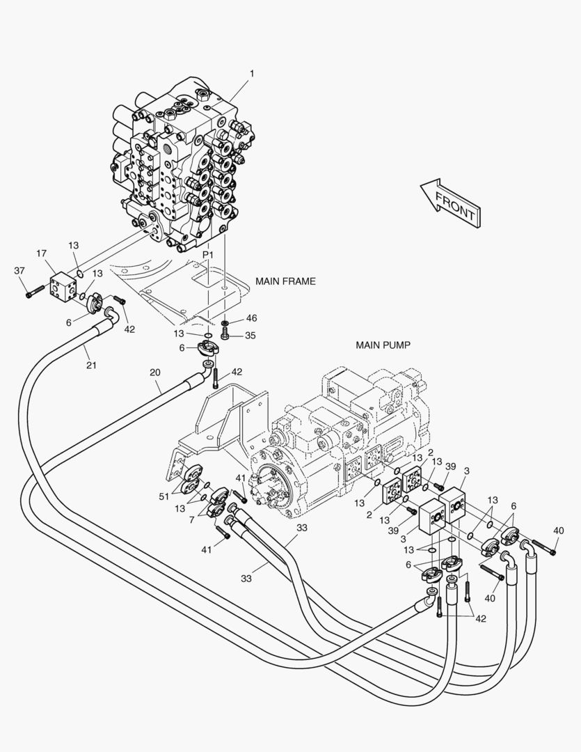 ГЛАВНАЯ МАГИСТРАЛЬ(1)-НАСОС