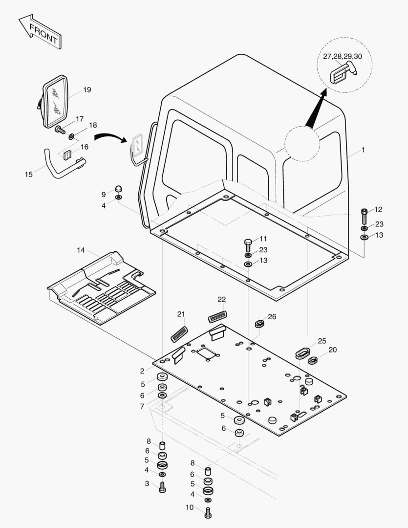 КАБИНА В СБОРЕ