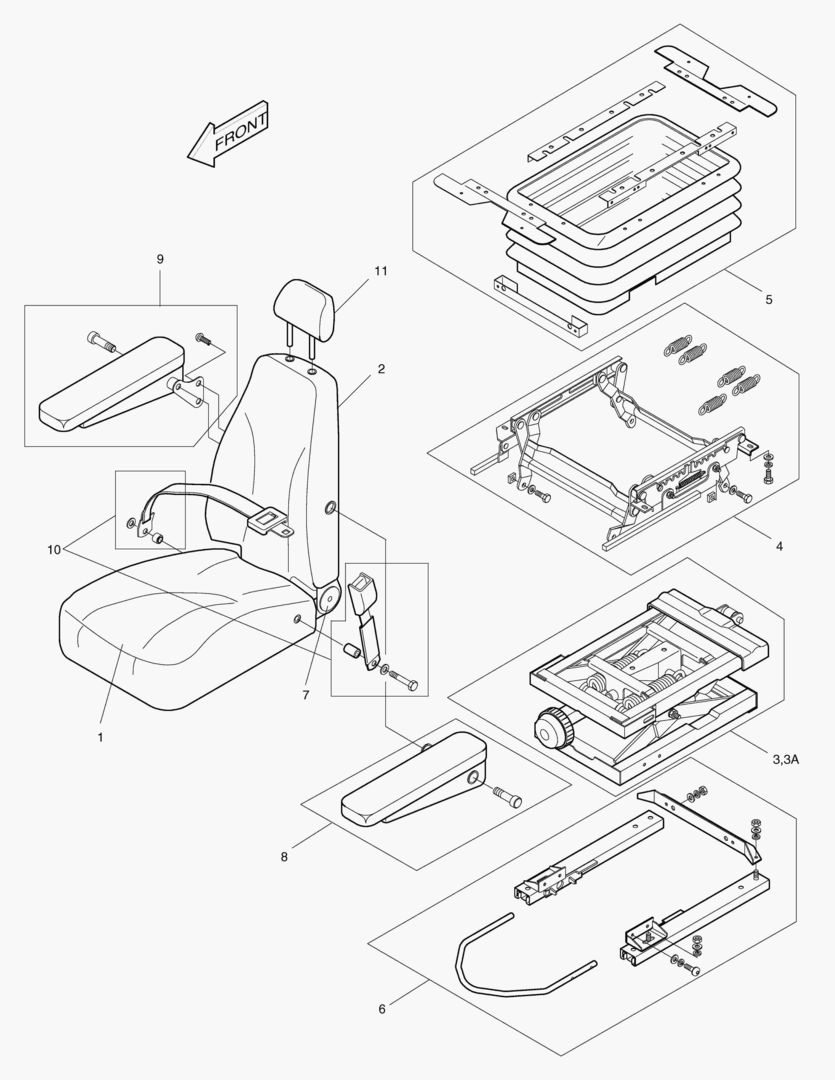 1570 SEAT-EXCEPT EUROPE & U.S.A [751~]