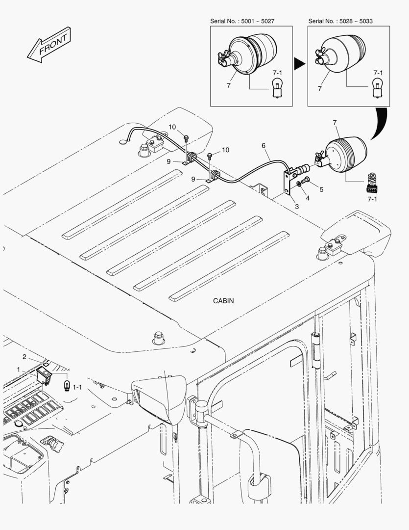 5160 ROTATING BEACON