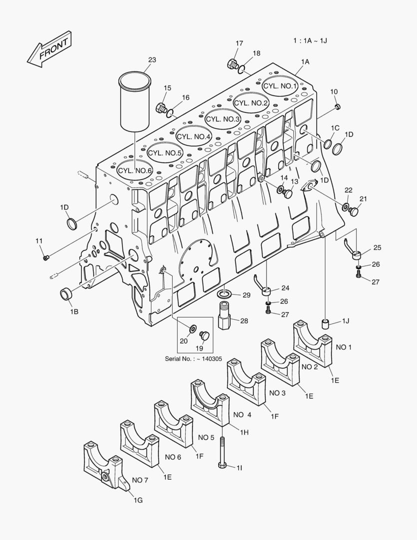 БЛОК ЦИЛИНДРОВ