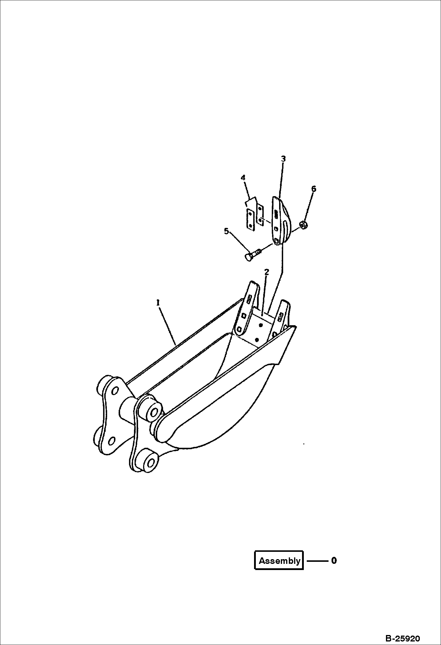КОВШ (0.05 КУБИЧЕСКИХ МЕТРОВ) (МИНИ 0.09 КУБИЧЕСКИХ МЕТРОВ)(116) (300 ММ ШИРОКИЕ)