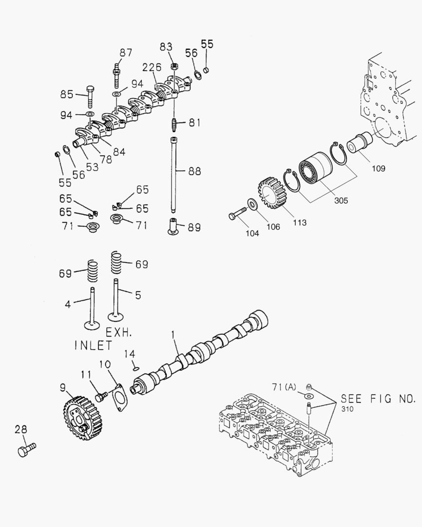 340 CAMSHAFT & VALVE [1257~]