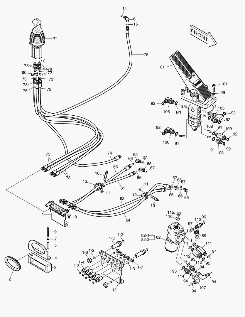ТРУБОПРОВОД СЕРВОУПРАВЛЕНИЯ