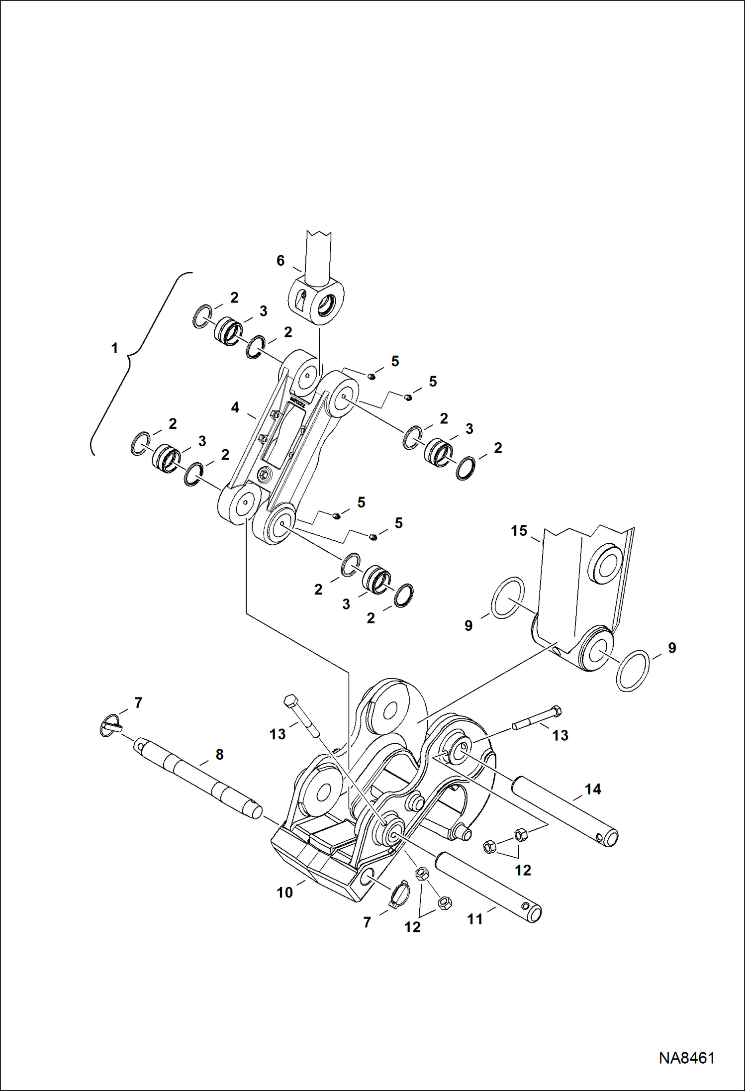 СЕРЬГА КОВША (СМЕННЫЙ КОНТАКТНЫЙ ВХОД)