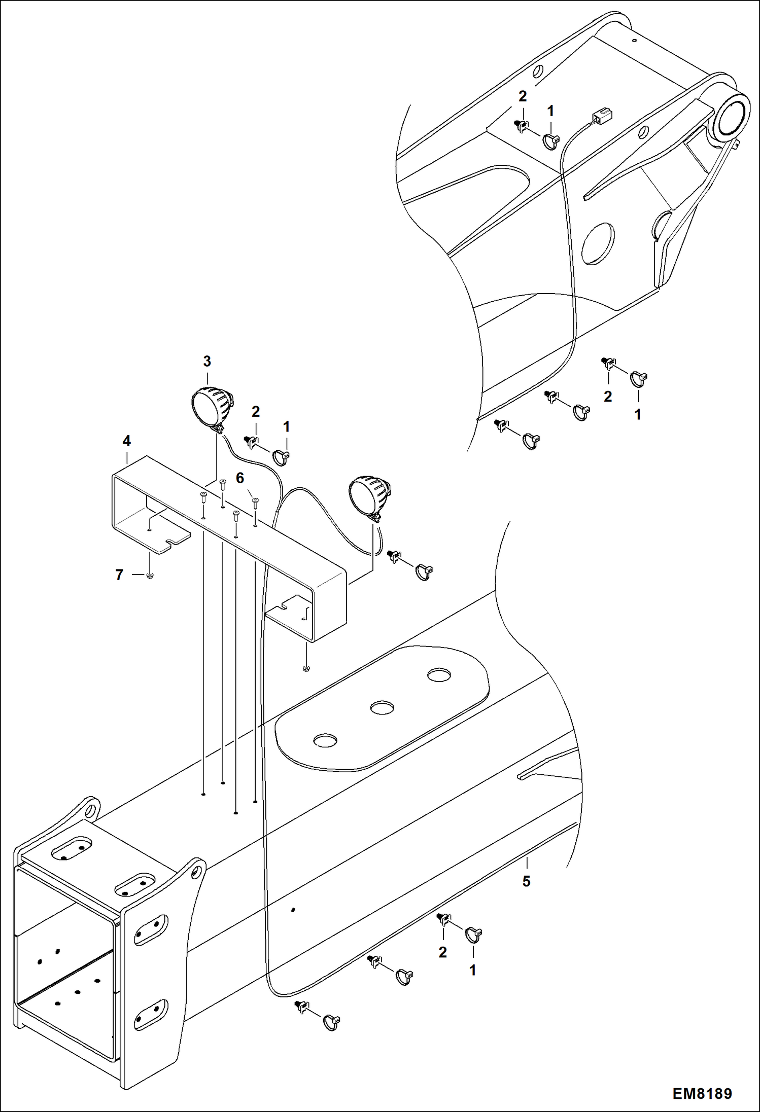 РАБОЧЕЕ ОСВЕЩЕНИЕ СТРЕЛЫ