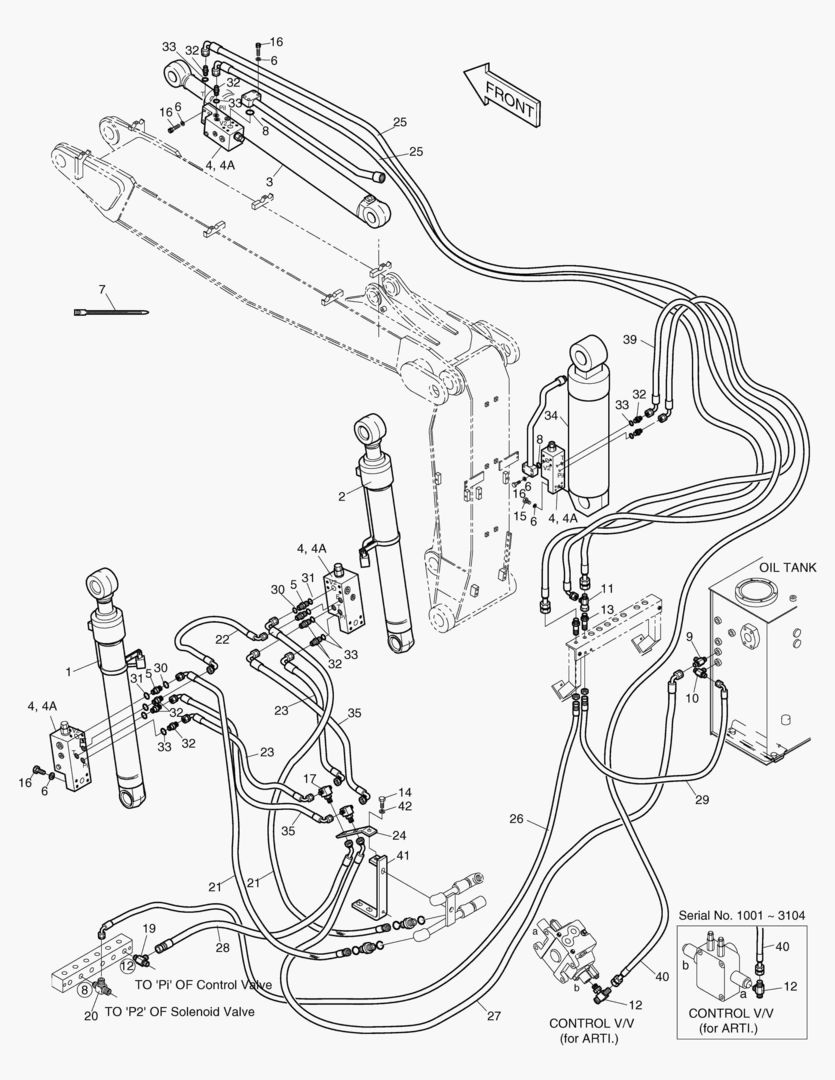 ГИДРОЗАМОК ТРУБОПРОВОДА-СТРЕЛА С ИЗМЕНЯЕМОЙ ГЕОМЕТРИЕЙ