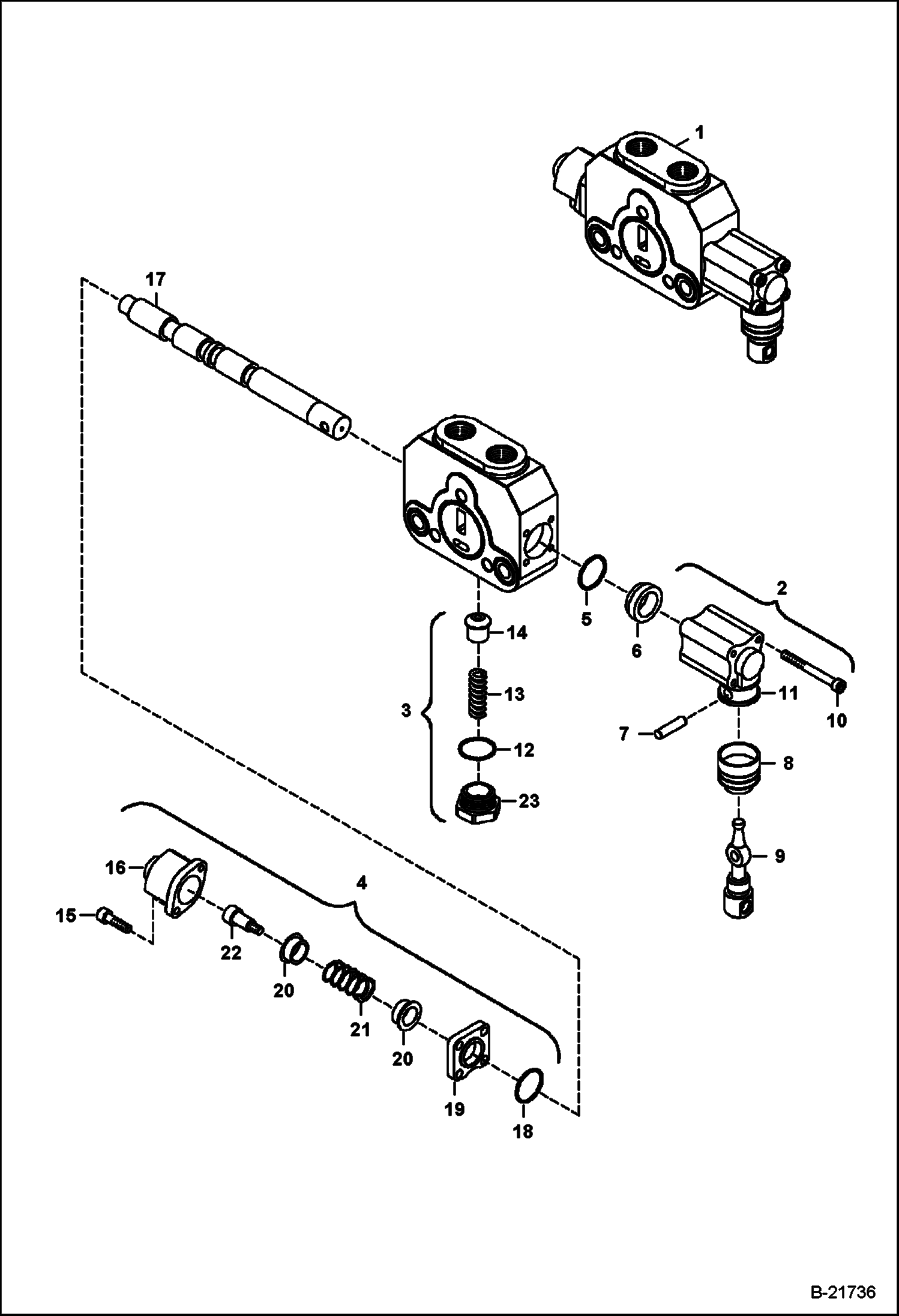 КЛАПАН ВЫНОСА ОБРАТНОЙ ЛОПАТЫ (ЛЕВЫЙ СТАБИЛИЗАТОР, ТРЕТИЯ СЕКЦИЯ) (ПРАВЫЙ СТАБИЛИЗАТОР, ЧЕТВЕРТАЯ СЕКЦИЯ)